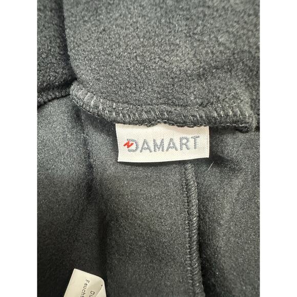 Damart Womens Trouser Pants Plus Size 18/20 Black Micro Fleece NWTs - Picture 4 of 13